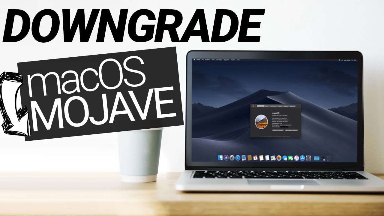 Downgrade from Mojave to High Sierra
