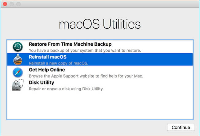 Reinstall macOS without Losing Data