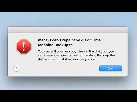 macOS Can’t Repair the Disk