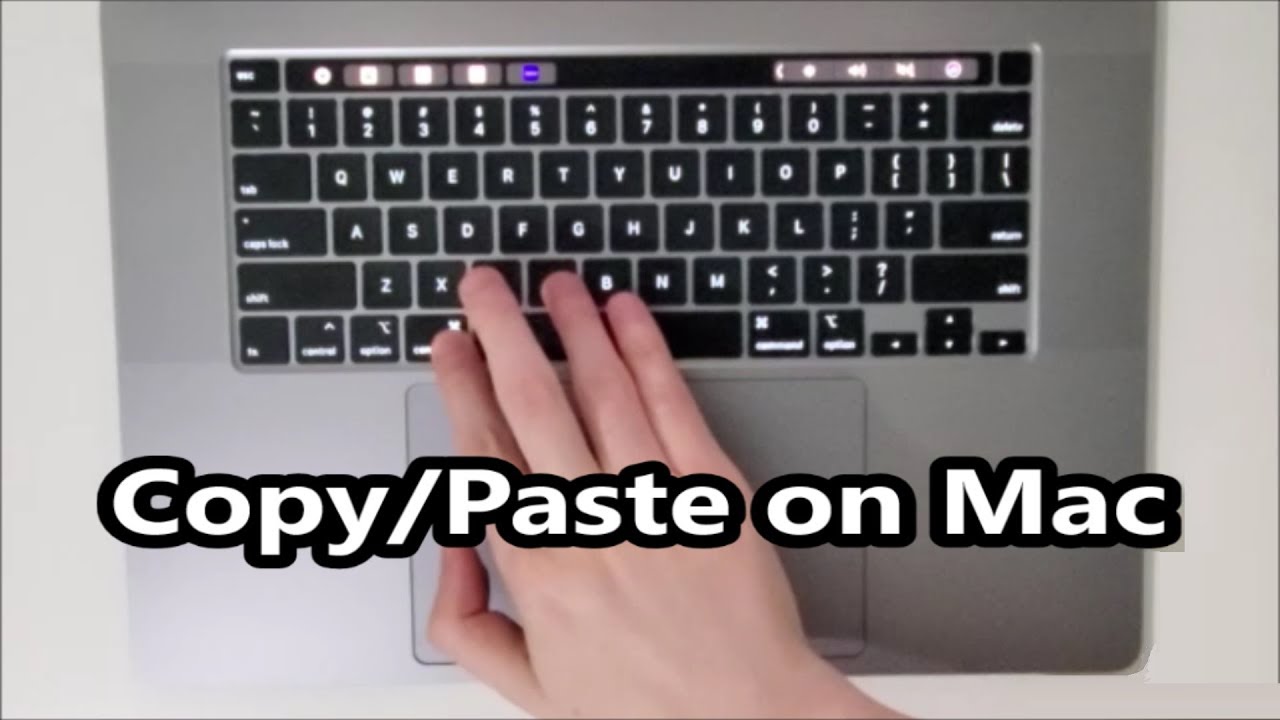 How to Copy Paste in MacBooks
